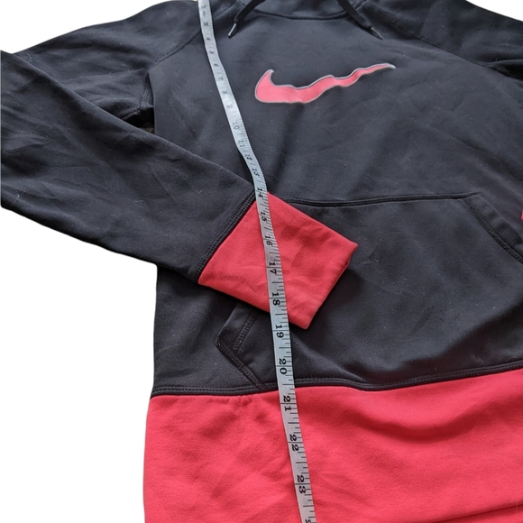 Nike black and pink Hoodie pullover size medium - Picture 4 of 4